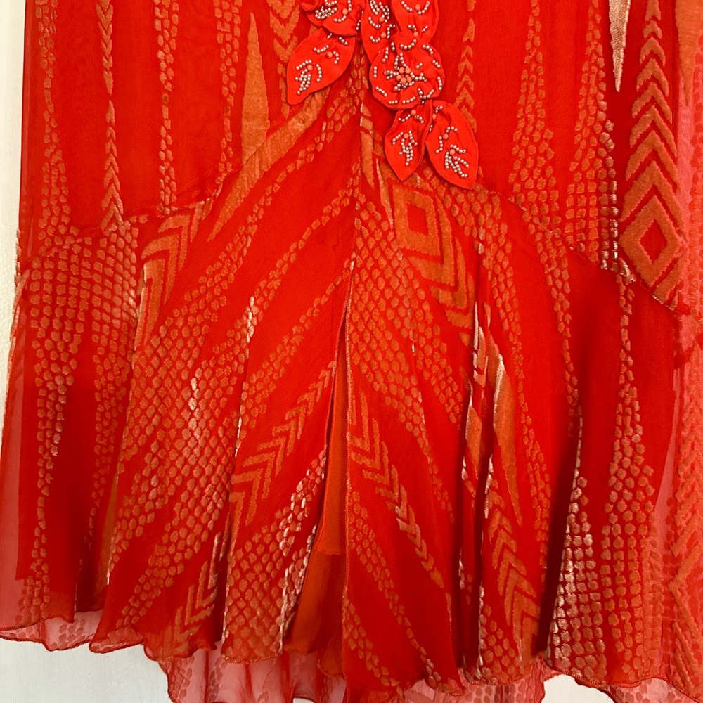 Vintage Blumarine Silk Skirt - Picture 8 of 11